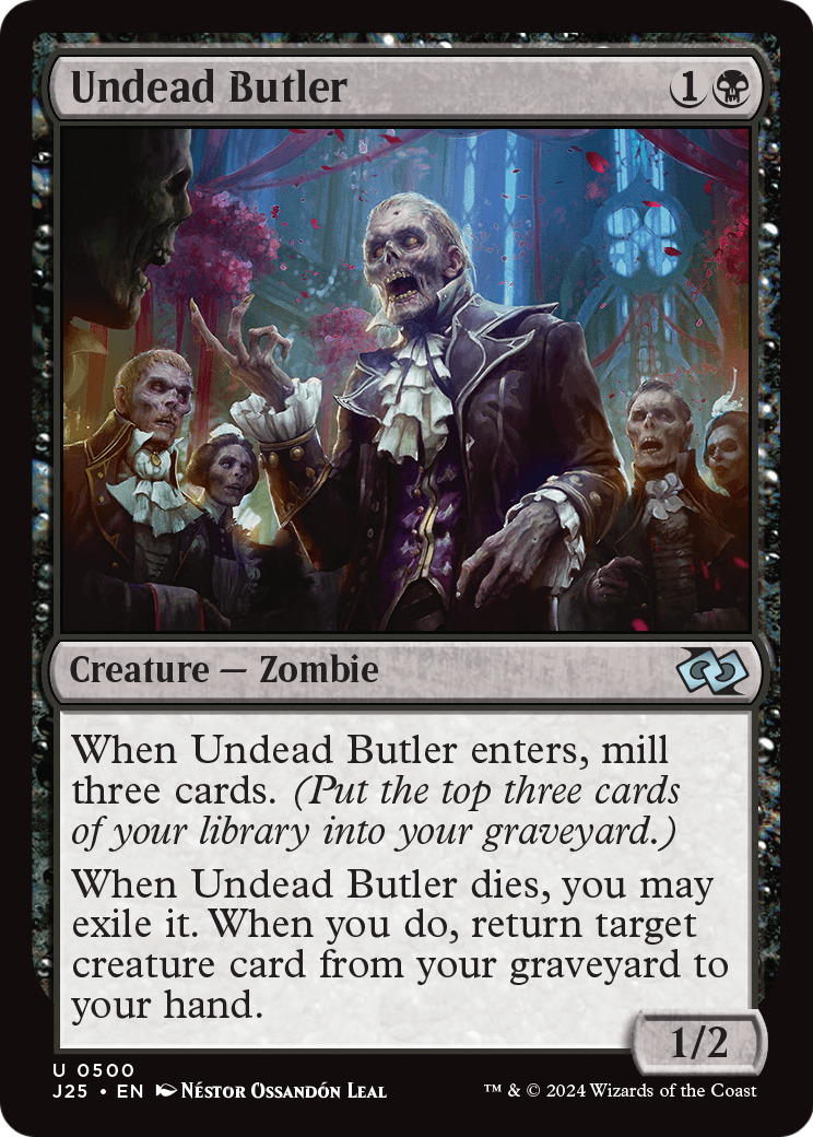 Undead Butler (J25-500) [Foundations Jumpstart]
