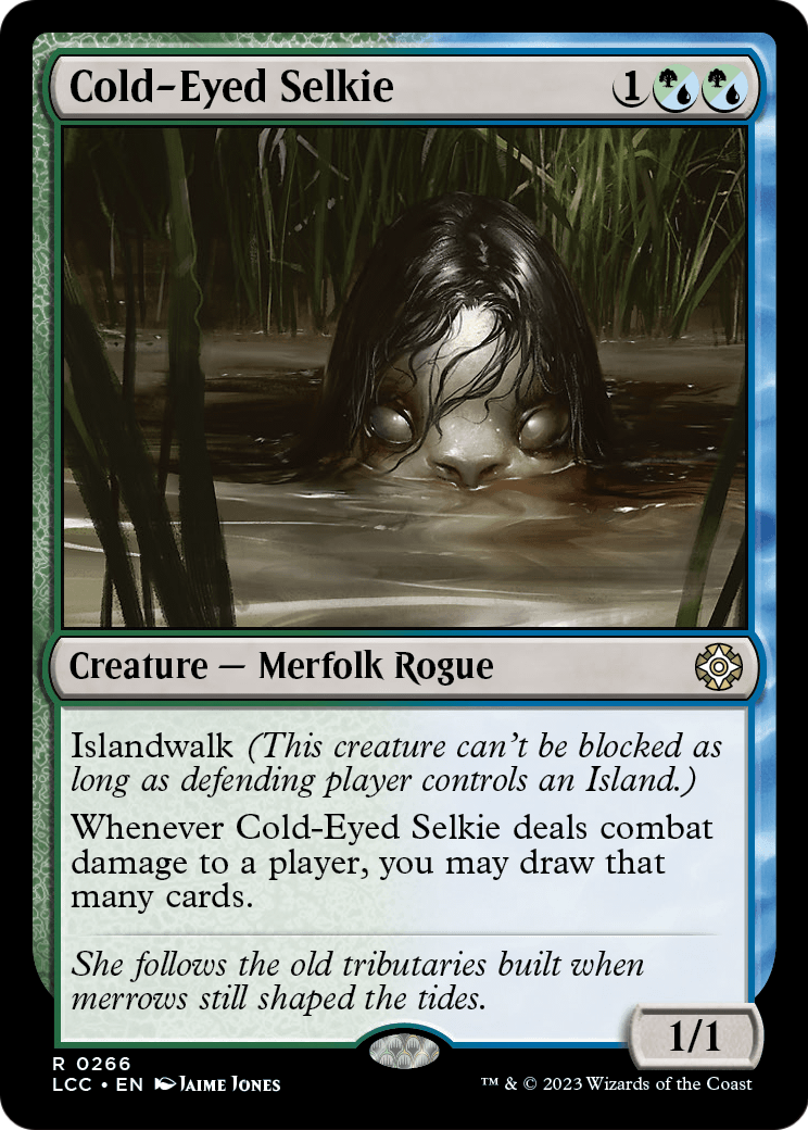 Cold-Eyed Selkie (LCC-266) [The Lost Caverns of Ixalan Commander]