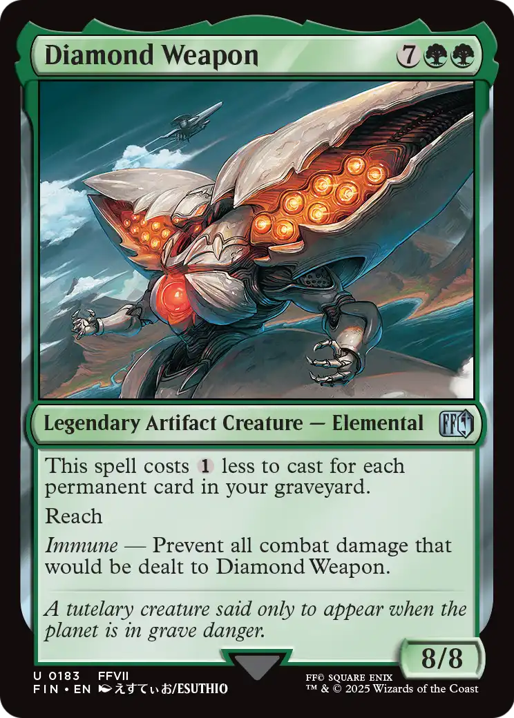 Diamond Weapon (FIN-183) [FINAL FANTASY] Foil