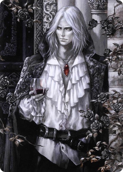 Sorin the Mirthless // Sorin the Mirthless (AVOW-002) (Borderless) [Crimson Vow Art Series]