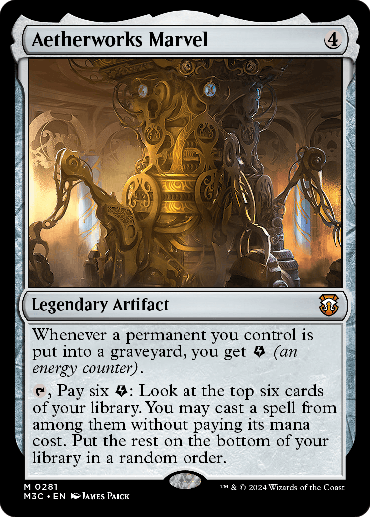 Aetherworks Marvel (M3C-281) [Modern Horizons 3 Commander]