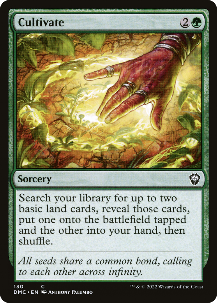 Cultivate (DMC-130) [Dominaria United Commander]