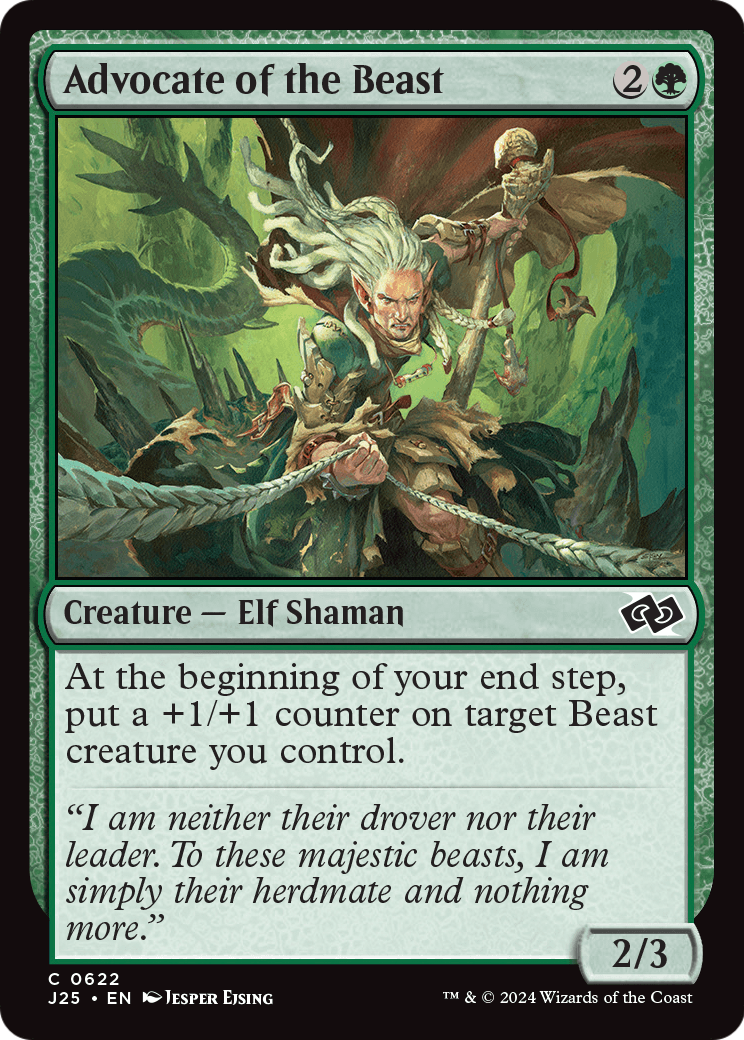 Advocate of the Beast (J25-622) [Foundations Jumpstart]