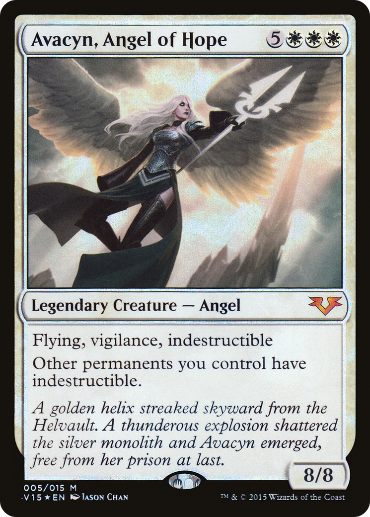 Avacyn, Angel of Hope (V15-005) [From the Vault: Angels] Foil