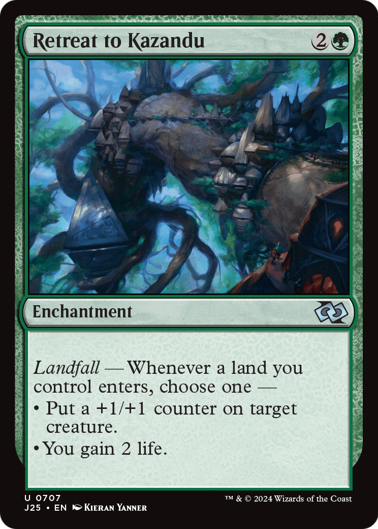 Retreat to Kazandu (J25-707) [Foundations Jumpstart]