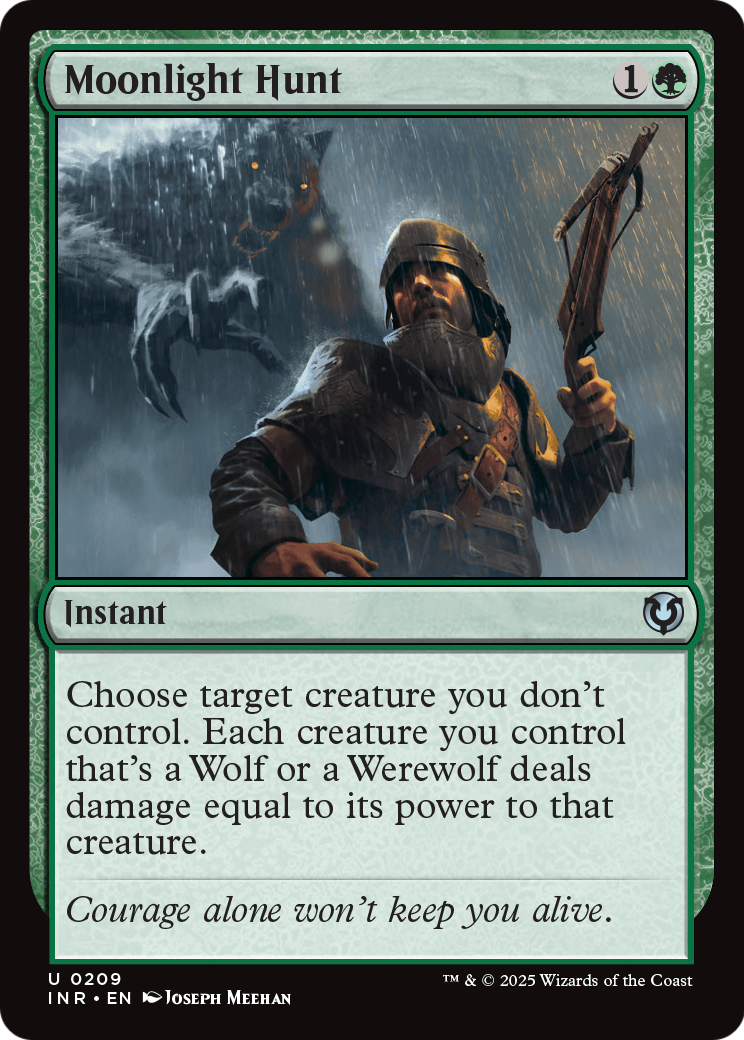 Moonlight Hunt (INR-209) [Innistrad Remastered] Foil