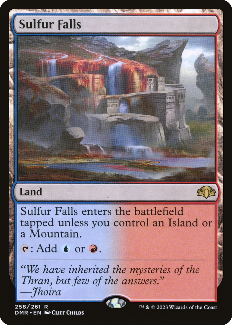 Sulfur Falls (DMR-258) [Dominaria Remastered] Foil