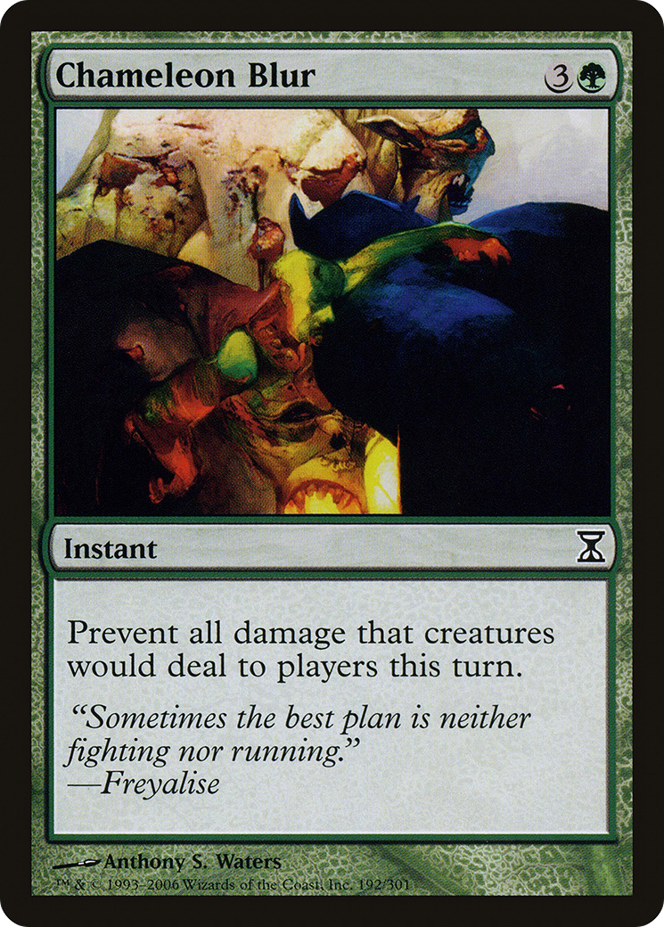 Chameleon Blur (TSP-192) [Time Spiral] Foil