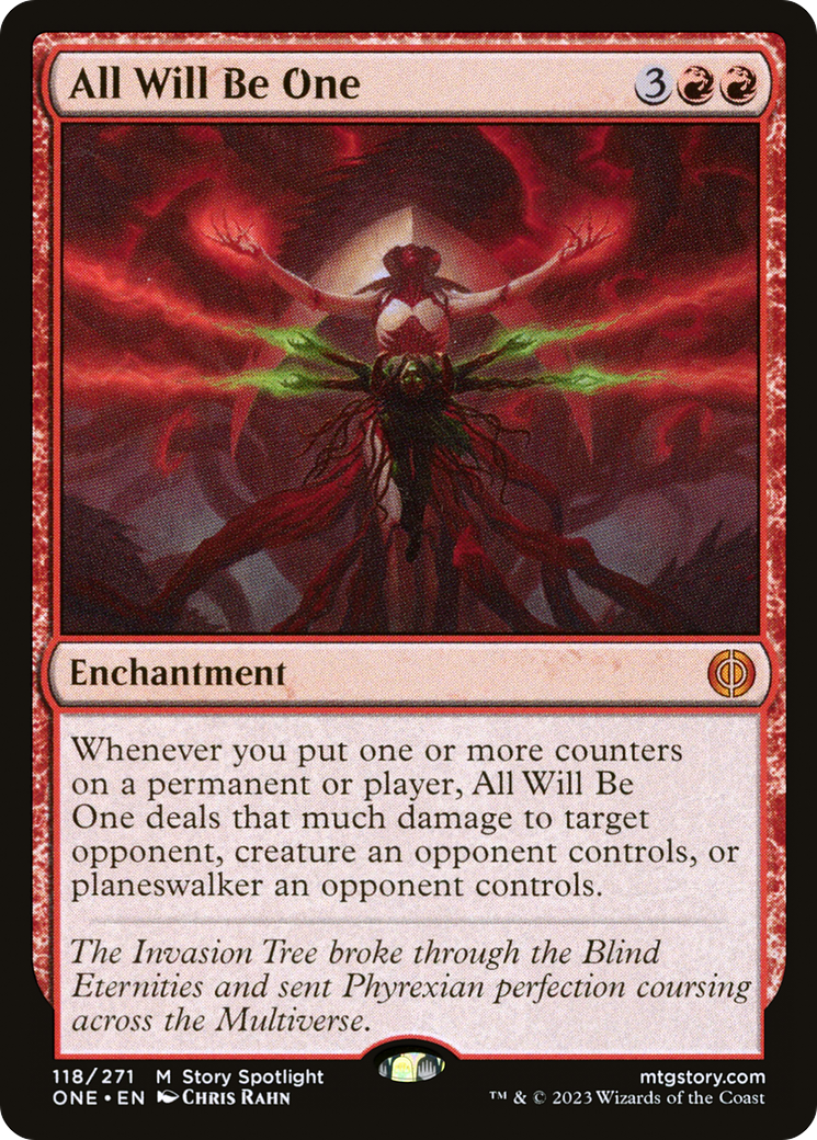 All Will Be One (ONE-118) [Phyrexia: All Will Be One] Foil