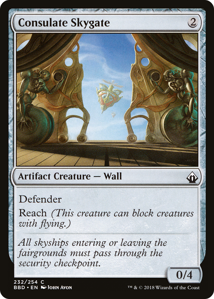 Consulate Skygate (BBD-232) [Battlebond] Foil