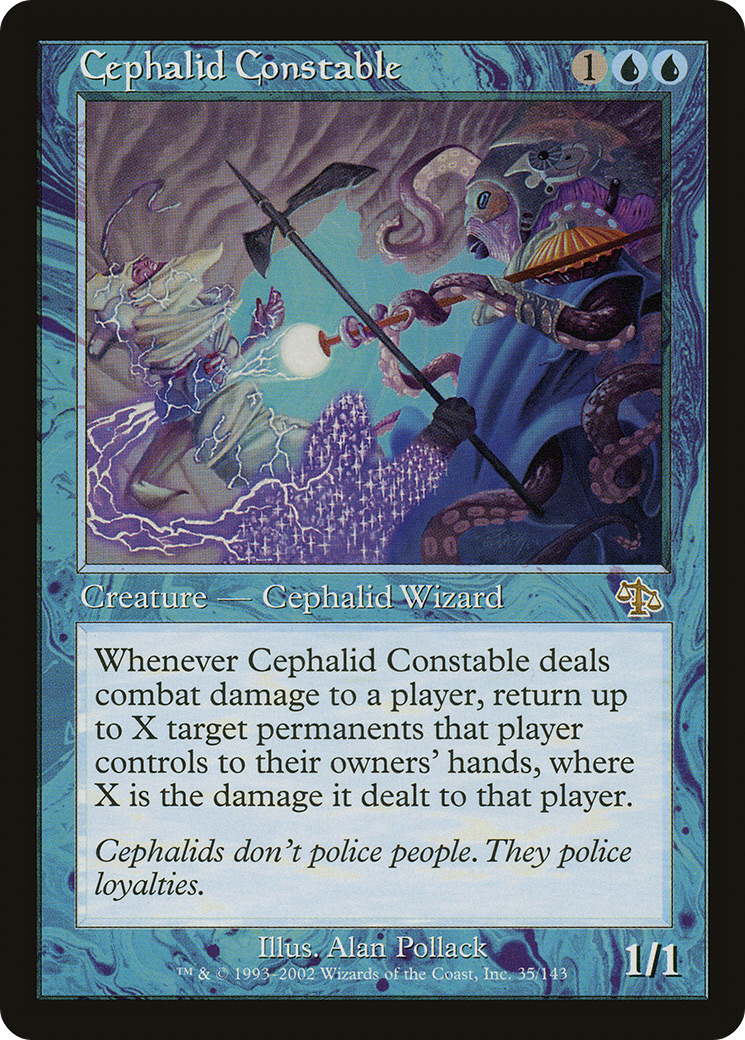 Cephalid Constable (JUD-035) [Judgment] Foil