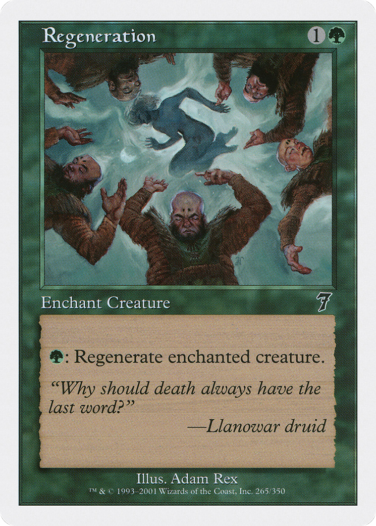 Regeneration (7ED-265) [7th Edition] Foil