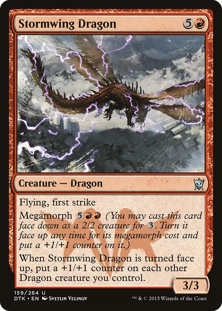 Stormwing Dragon (DTK-159) [Dragons of Tarkir]