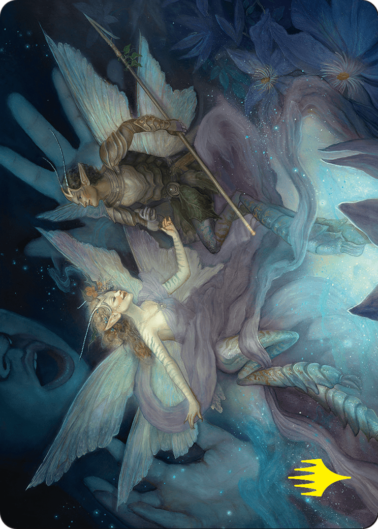 Faebloom Trick // Faebloom Trick (AFDN-006) (Borderless) [Foundations Art Series]