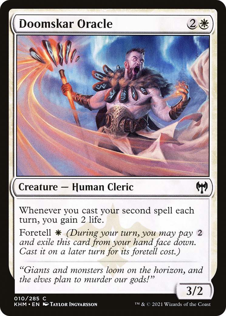 Doomskar Oracle (KHM-010) [Kaldheim] Foil