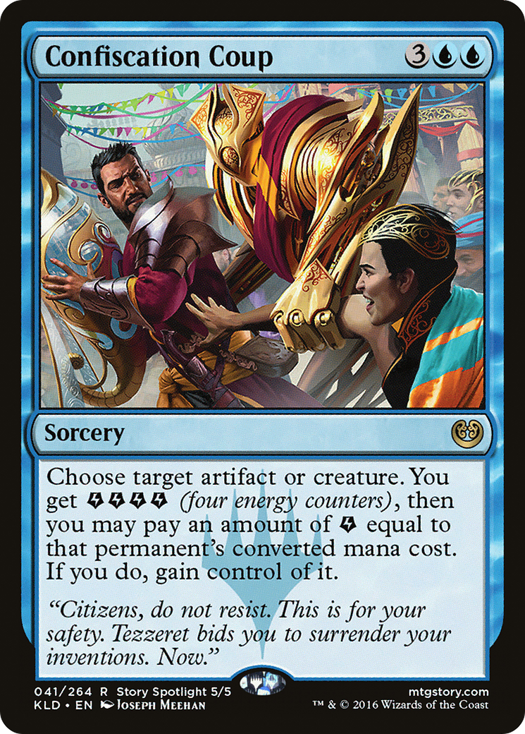 Confiscation Coup (KLD-041) [Kaladesh] Foil
