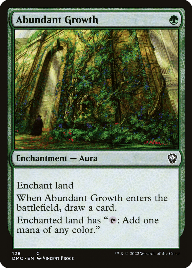 Abundant Growth (DMC-128) [Dominaria United Commander]