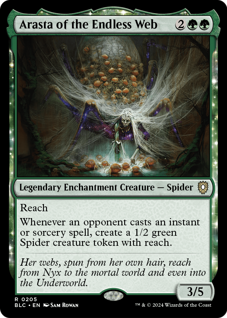 Arasta of the Endless Web (BLC-205) [Bloomburrow Commander]