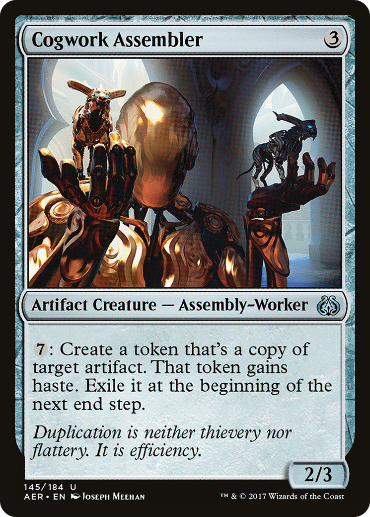 Cogwork Assembler (AER-145) [Aether Revolt] Foil