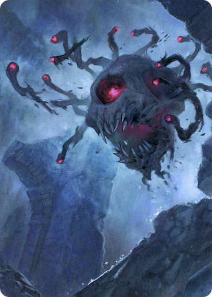 Ghastly Death Tyrant // Ghastly Death Tyrant (ACLB-011) (Borderless) [Battle for Baldur's Gate Art Series] Foil