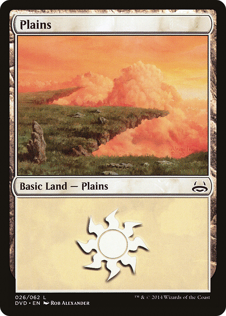 Plains (DD3-026) (Divine vs. Demonic) [Duel Decks Anthology: Divine vs. Demonic]