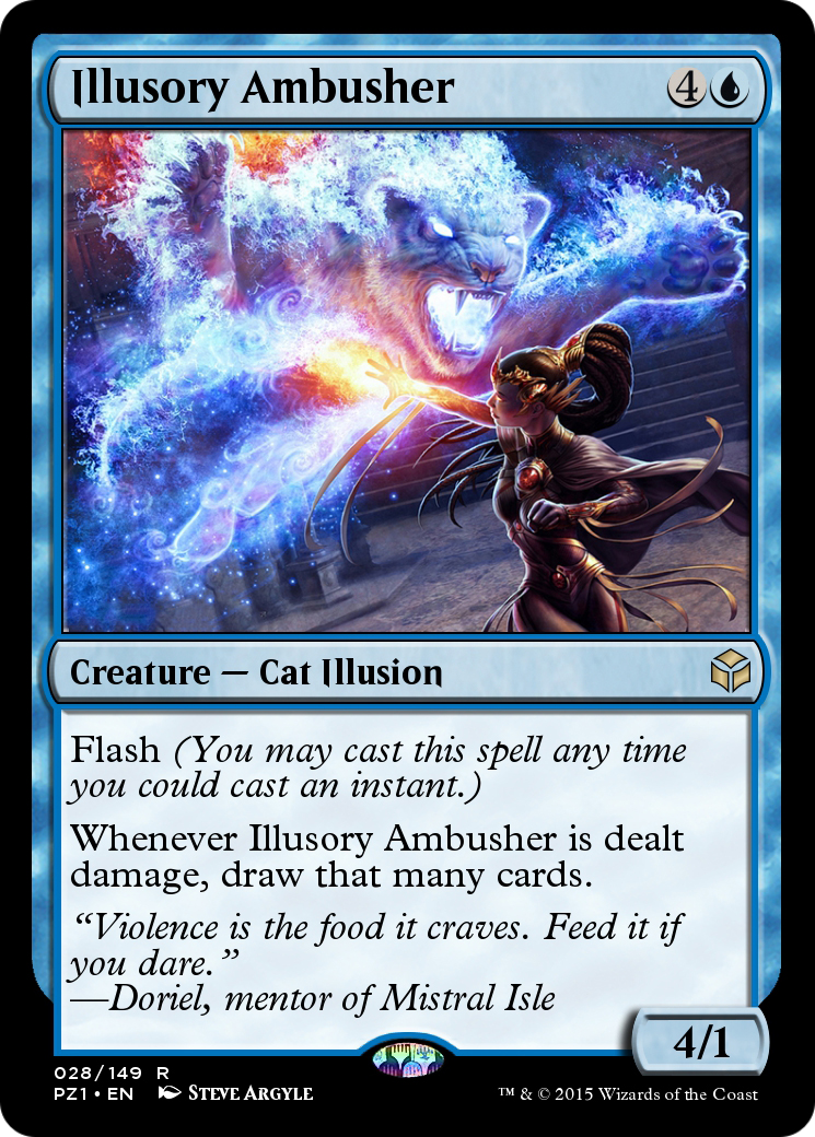 Illusory Ambusher (PZ1-028) [Legendary Cube Prize Pack]