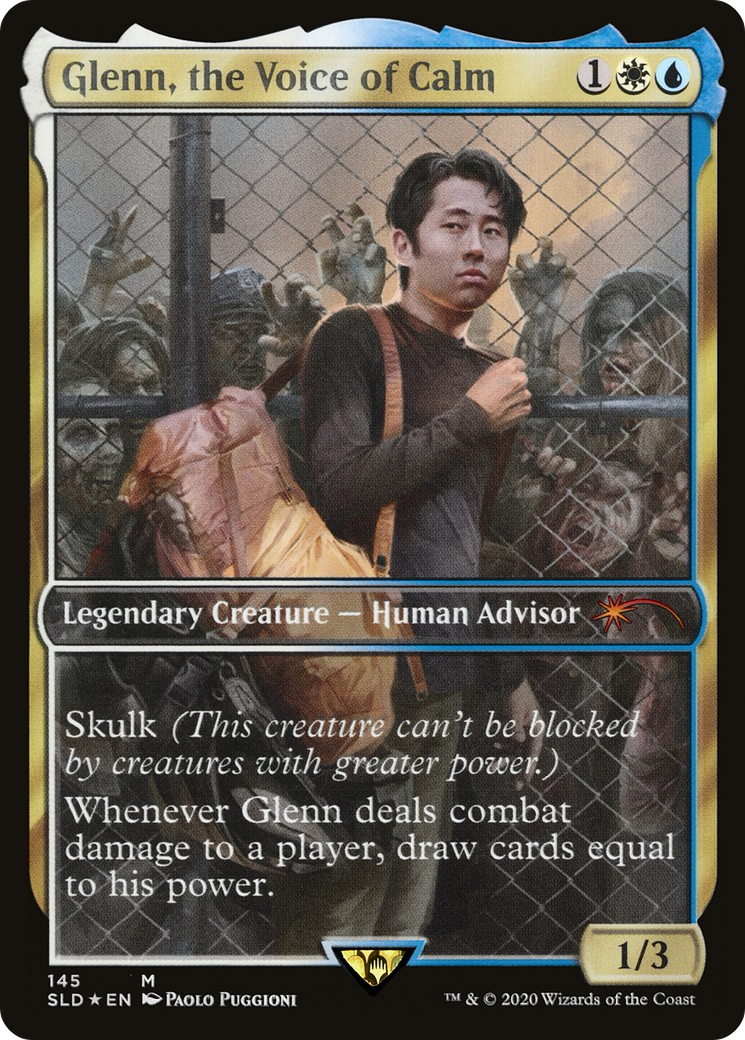 Glenn, the Voice of Calm (SLD-145) [Secret Lair Drop] Foil
