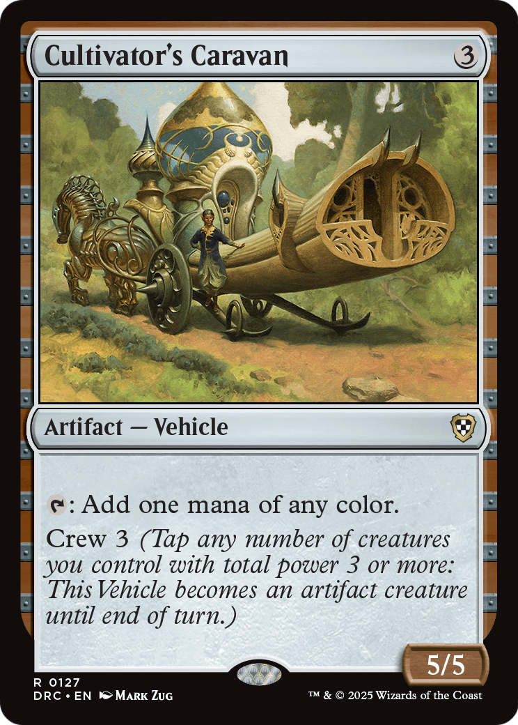 Cultivator's Caravan (DRC-127) [Commander: Aetherdrift]