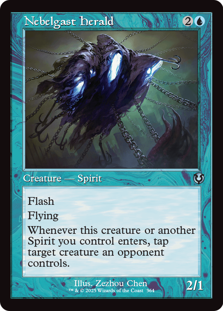 Nebelgast Herald (Retro Frame) (INR-364) [Innistrad Remastered]