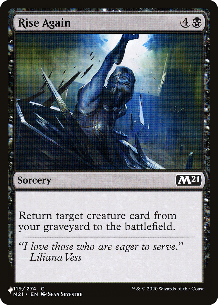 Rise Again (LIST-M21-119) [The List]