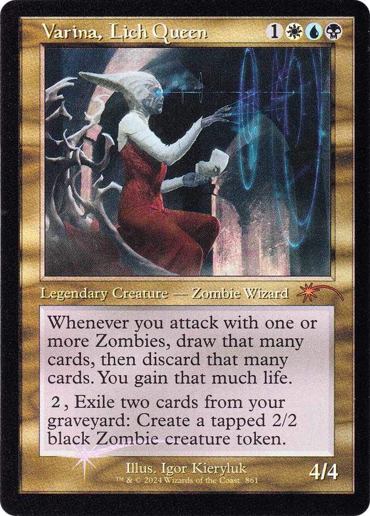 Varina, Lich Queen (SLD-861) [Secret Lair Drop] Foil