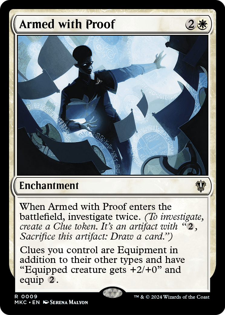 Armed with Proof (MKC-009) [Murders at Karlov Manor Commander]
