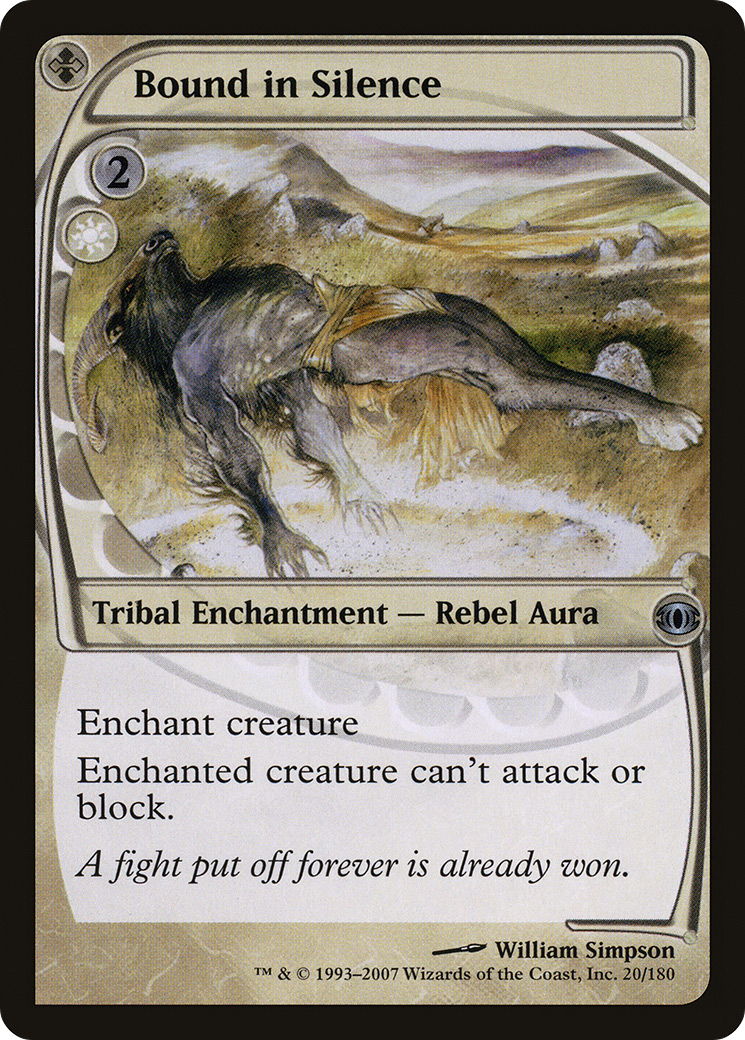 Bound in Silence (FUT-020) [Future Sight] Foil
