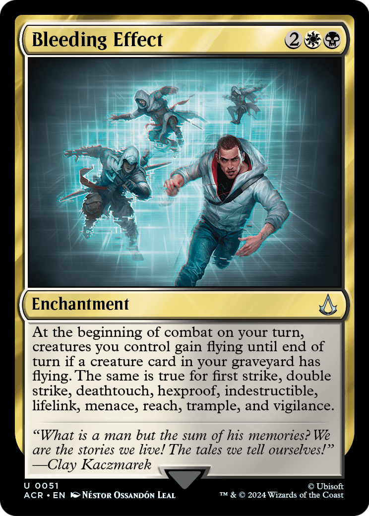 Bleeding Effect (ACR-051) [Assassin's Creed] Foil