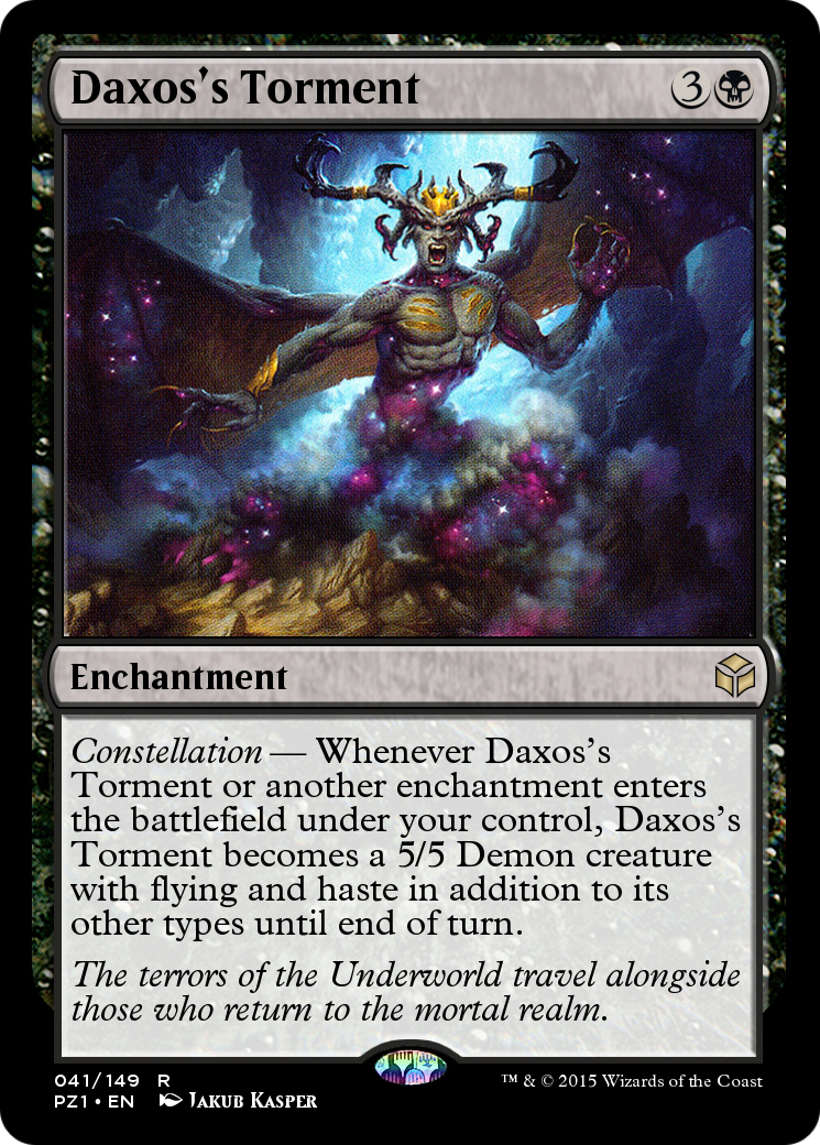 Daxos's Torment (PZ1-041) [Legendary Cube Prize Pack]