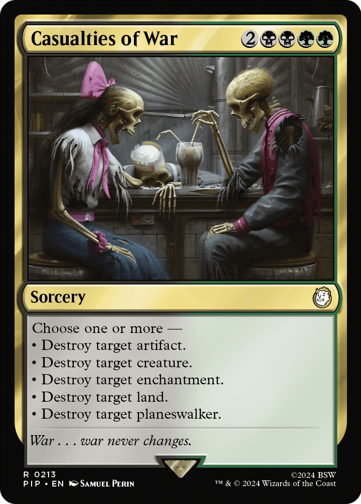 Casualties of War (PIP-213) [Fallout] Foil