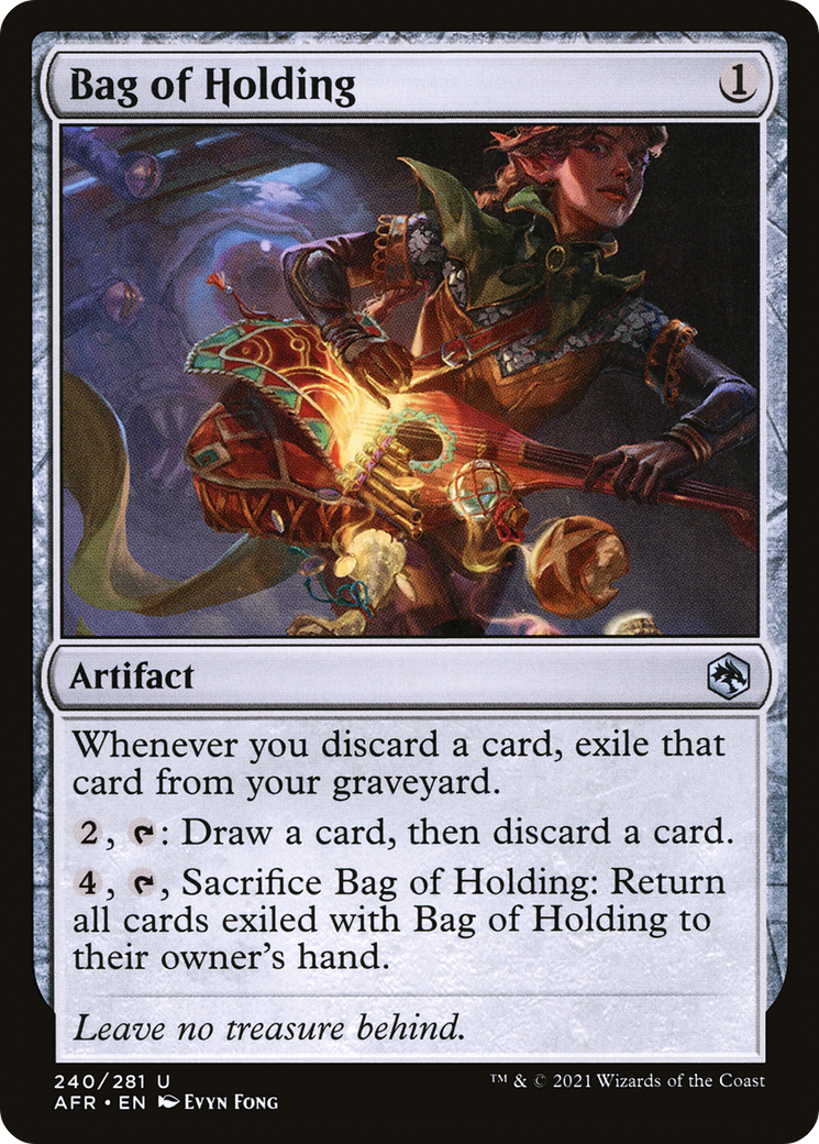 Bag of Holding (AFR-240) [Adventures in the Forgotten Realms]
