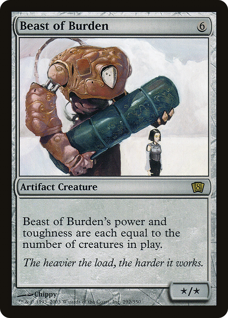 Beast of Burden (8ED-292) [8th Edition] Foil