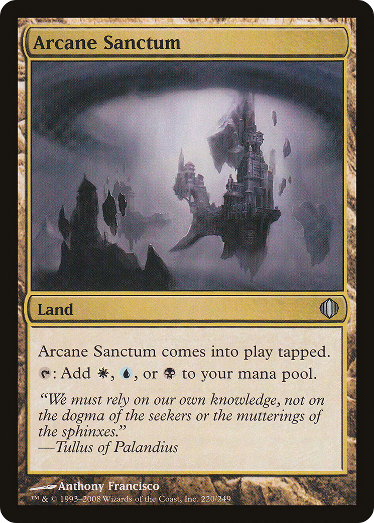 Arcane Sanctum (ALA-220) [Shards of Alara] Foil