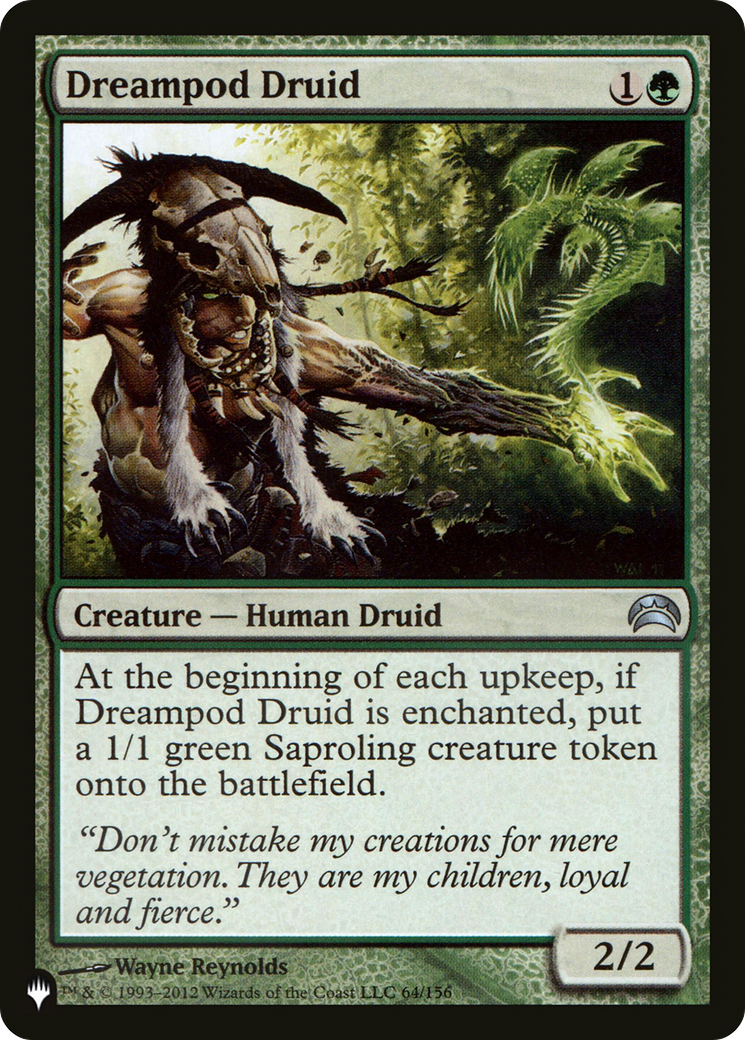 Dreampod Druid (LIST-PC2-64) [The List]