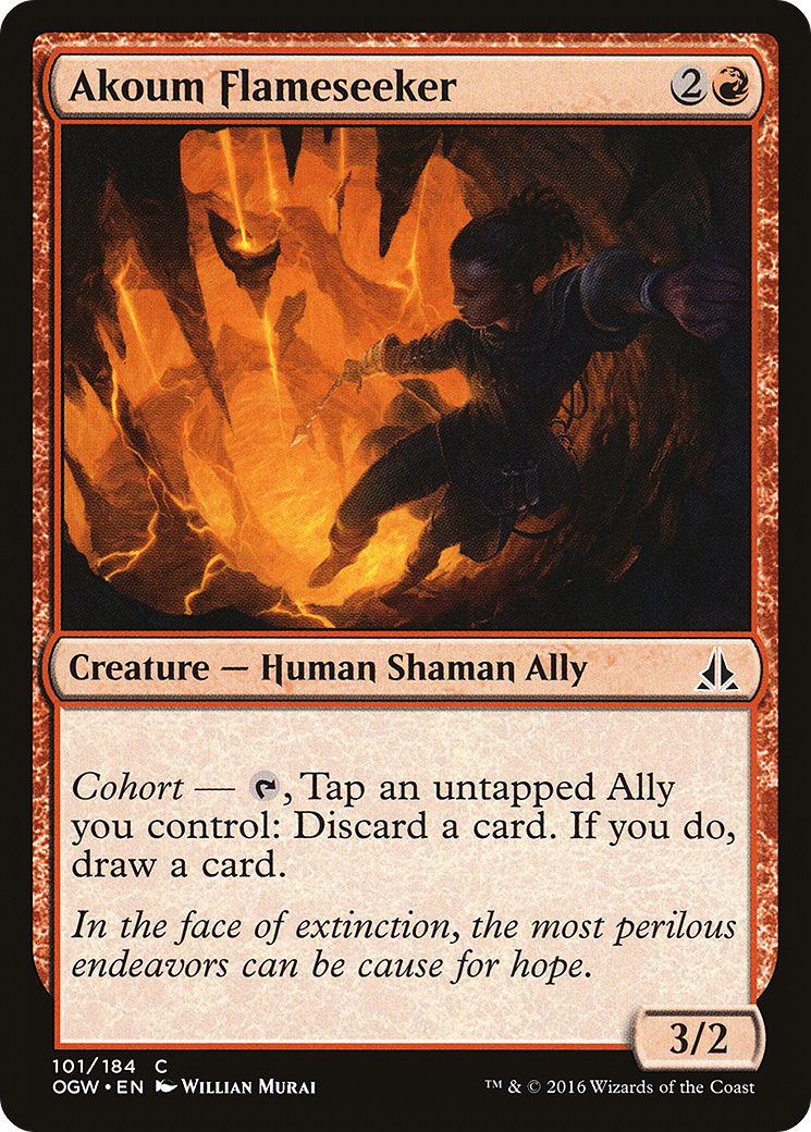 Akoum Flameseeker (OGW-101) [Oath of the Gatewatch]