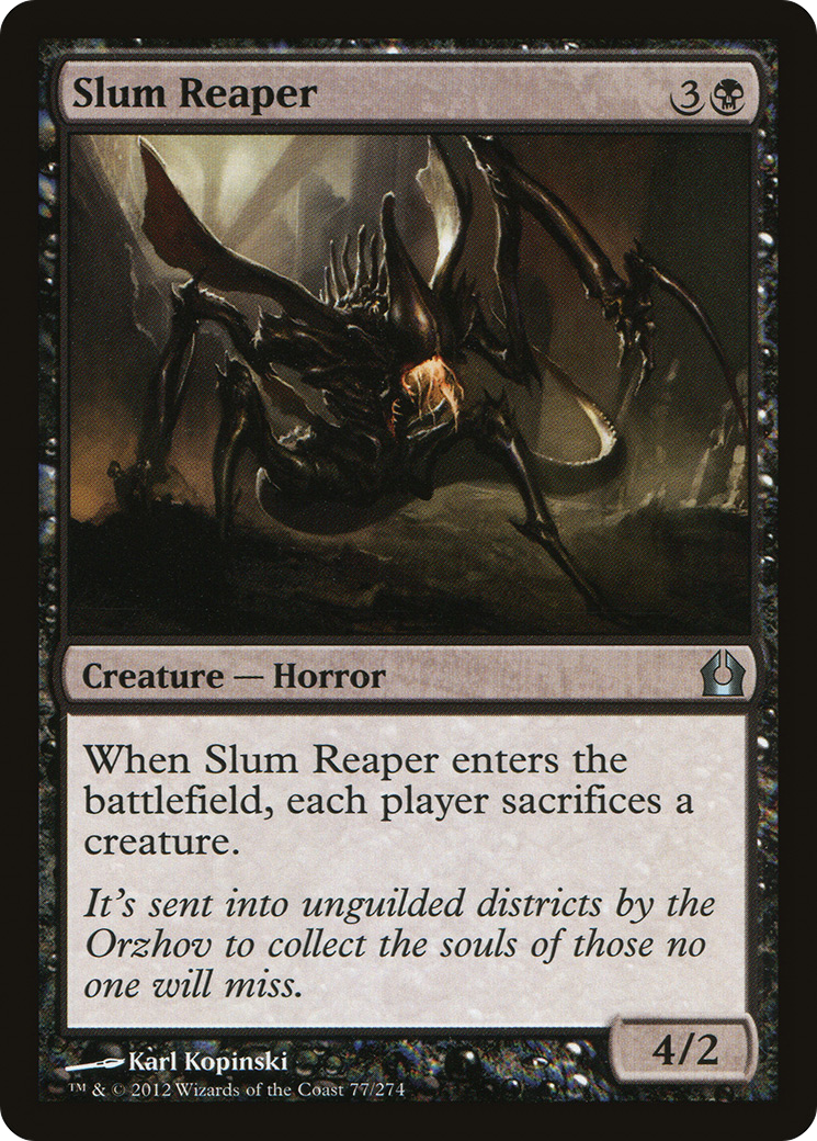 Slum Reaper (RTR-077) [Return to Ravnica]