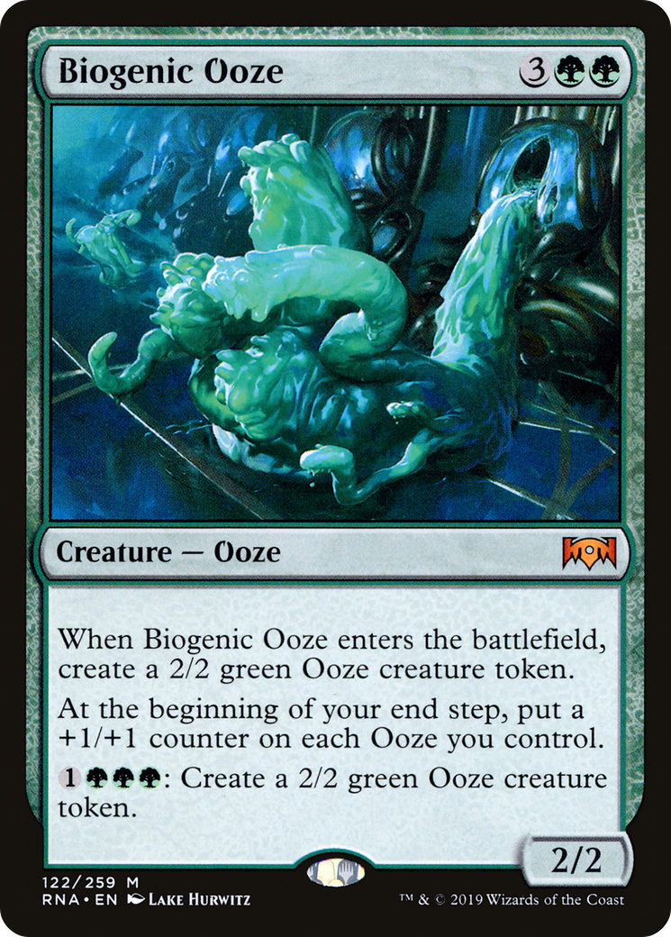 Biogenic Ooze (RNA-122) [Ravnica Allegiance] Foil