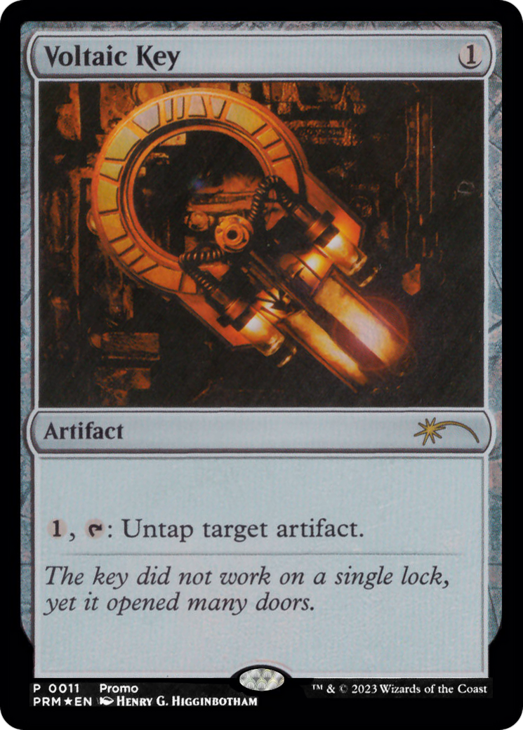 Voltaic Key (JP Graphic Novel Insert) (MEDIA-001) [Media and Collaboration Promos] Foil