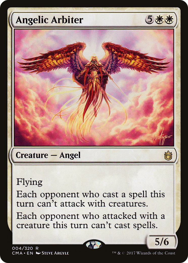 Angelic Arbiter (CMA-004) [Commander Anthology]