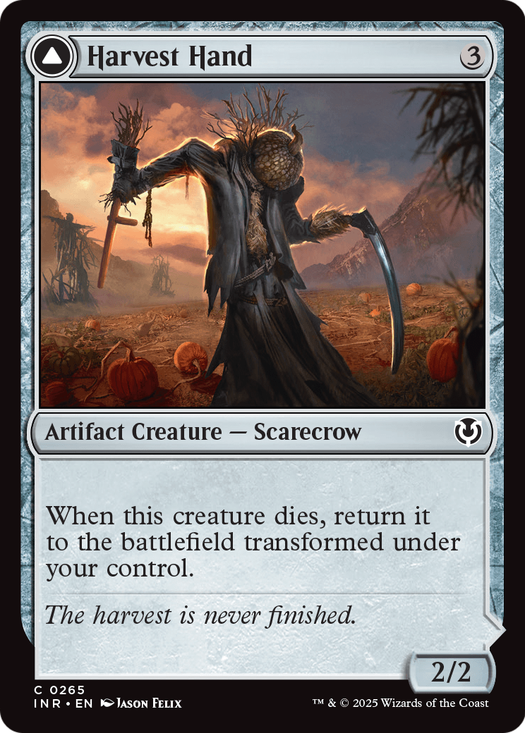 Harvest Hand (INR-265) [Innistrad Remastered] Foil