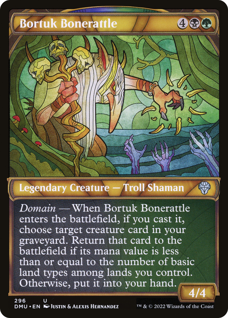 Bortuk Bonerattle (Showcase) (DMU-296) [Dominaria United] Foil