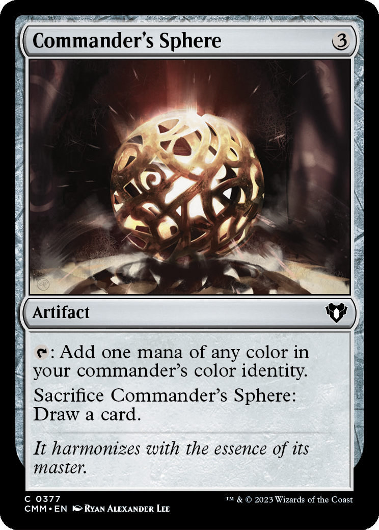 Commander's Sphere (CMM-377) [Commander Masters]