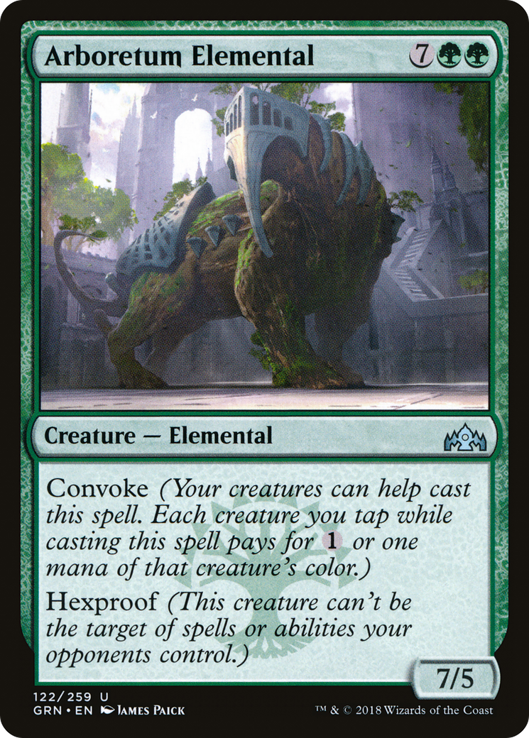Arboretum Elemental (GRN-122) [Guilds of Ravnica]