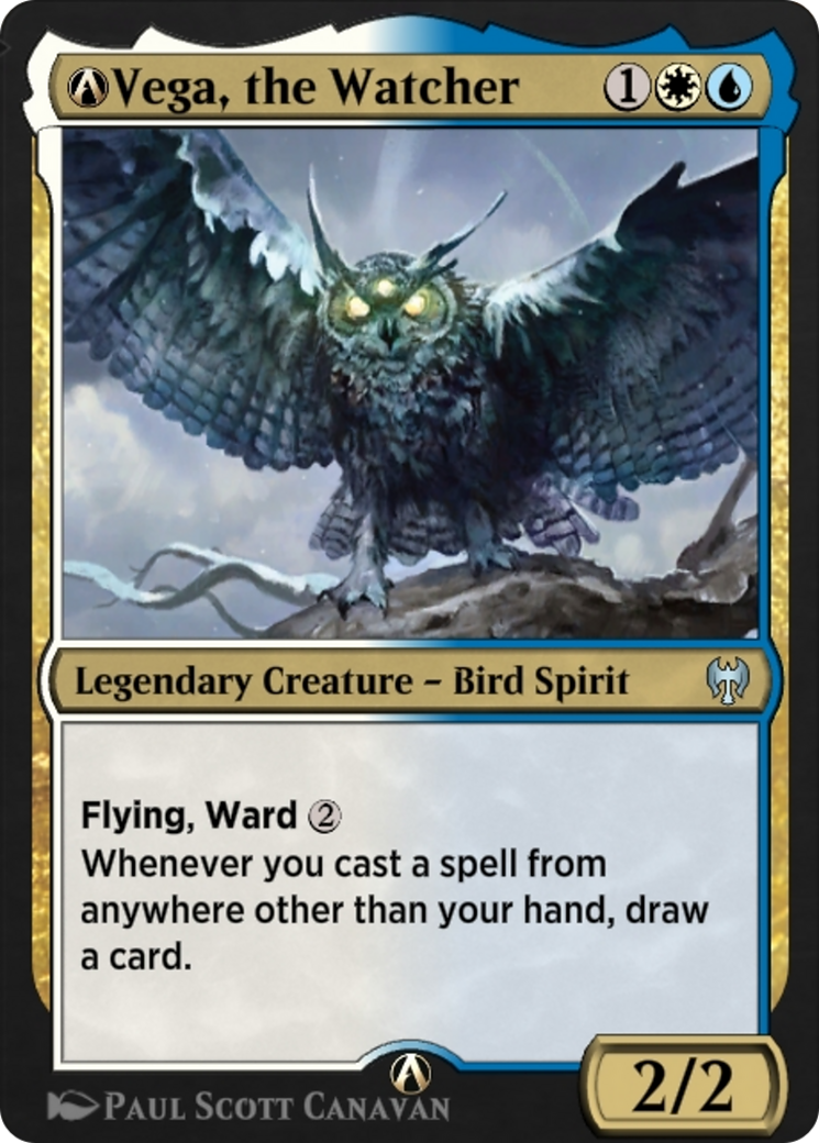 A-Vega, the Watcher (KHM-A-233) [Kaldheim]